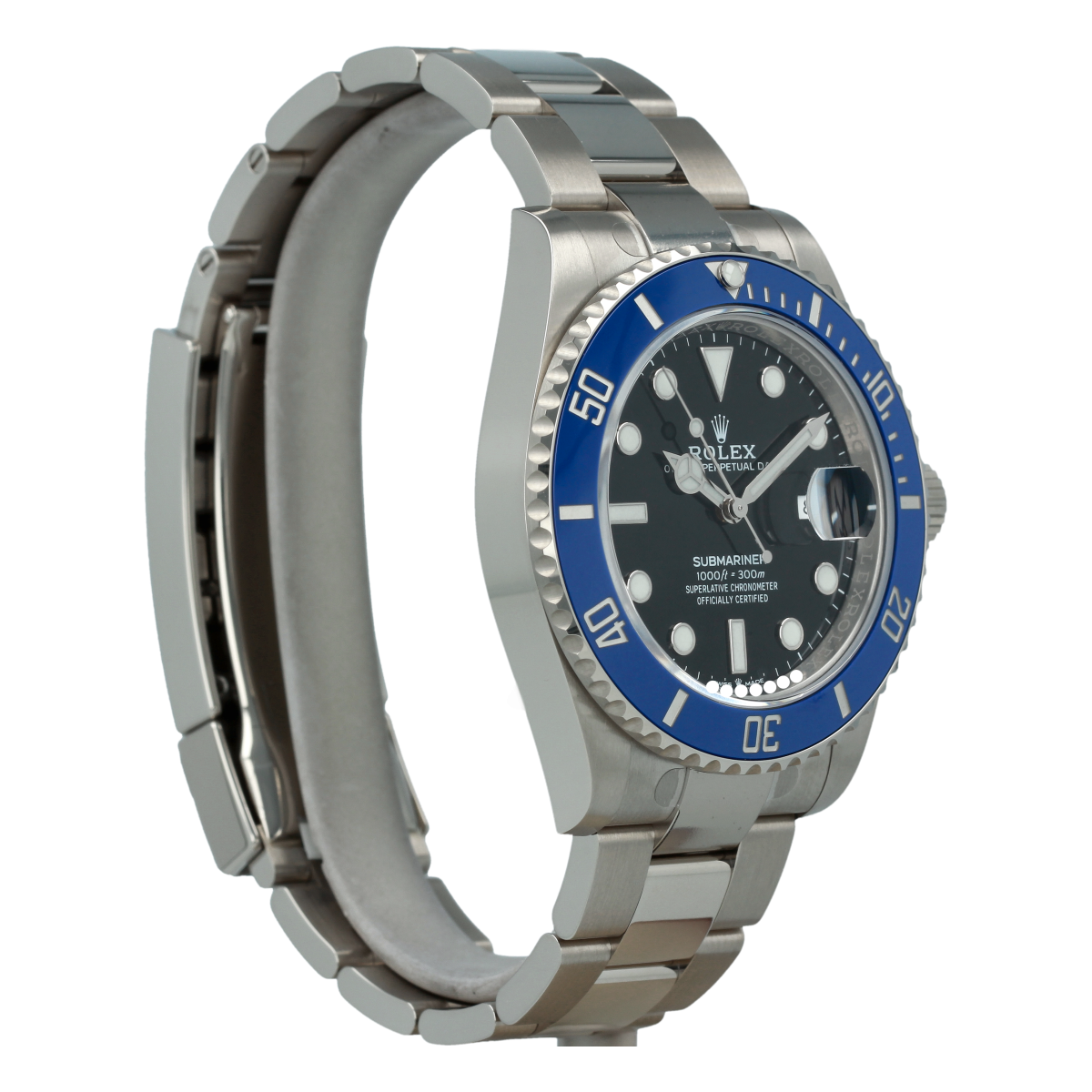 Rolex Submariner Date Blue and silver