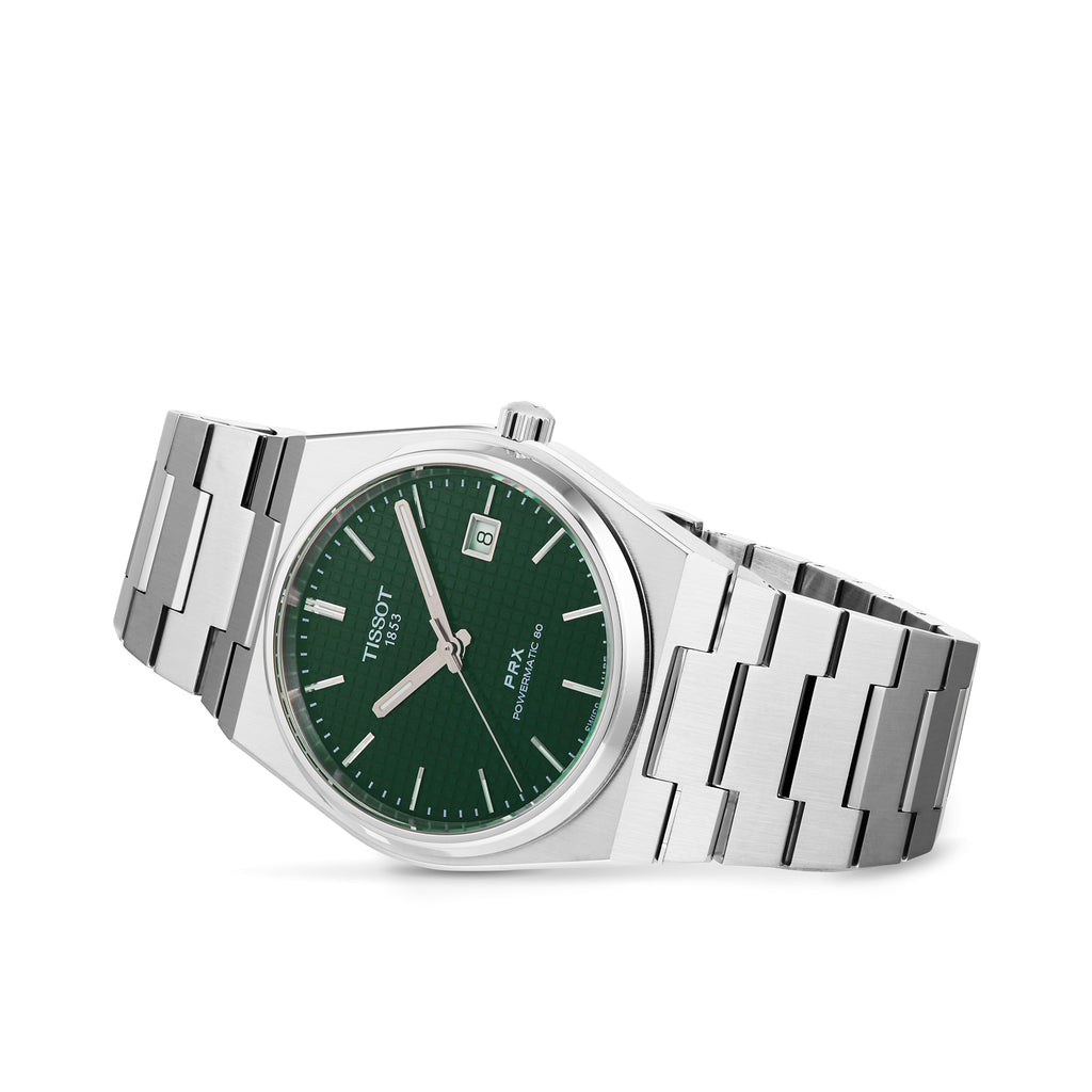 Tissot PRX Powermatic 80 Ice Green for men