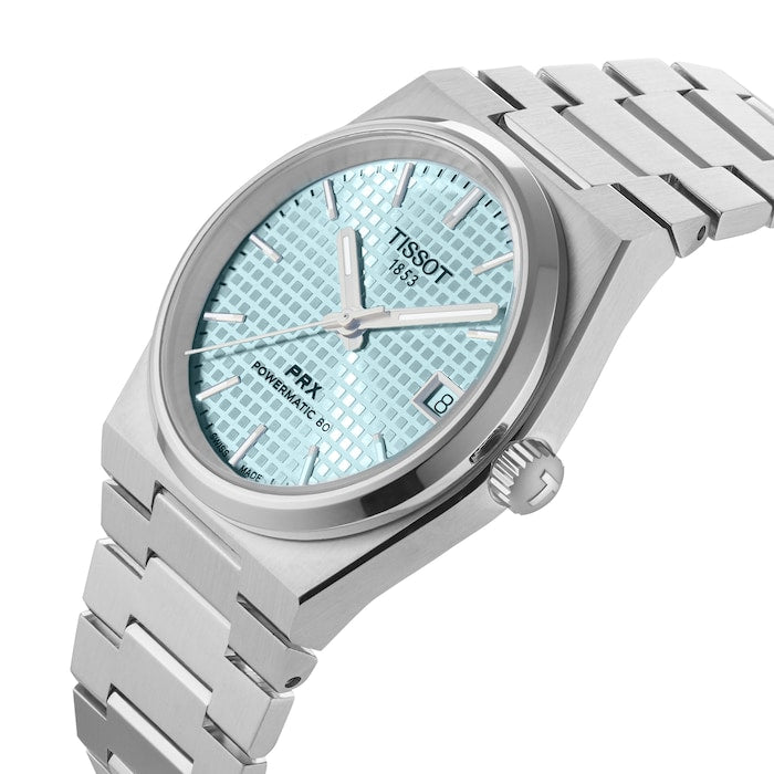 Tissot PRX Powermatic 80 Ice Blue for men