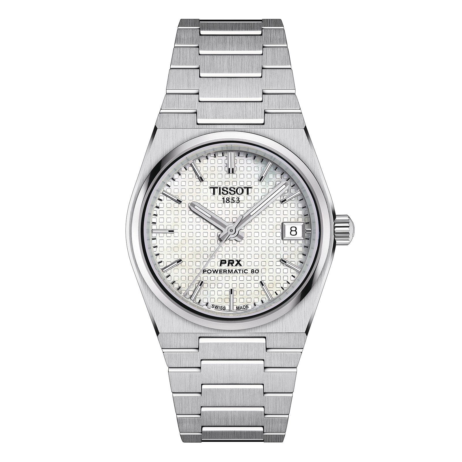 Tissot PRX Powermatic 80 white for men