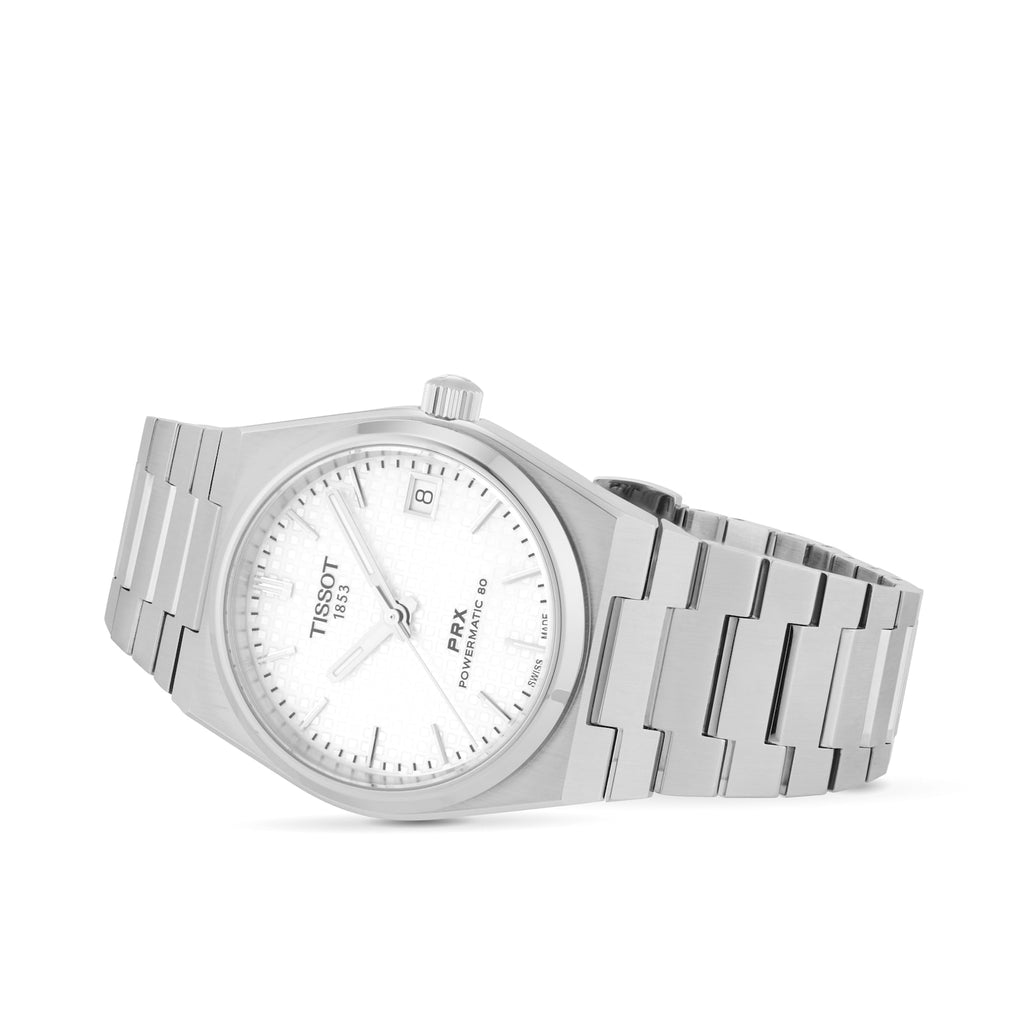 Tissot PRX Powermatic 80 white for men