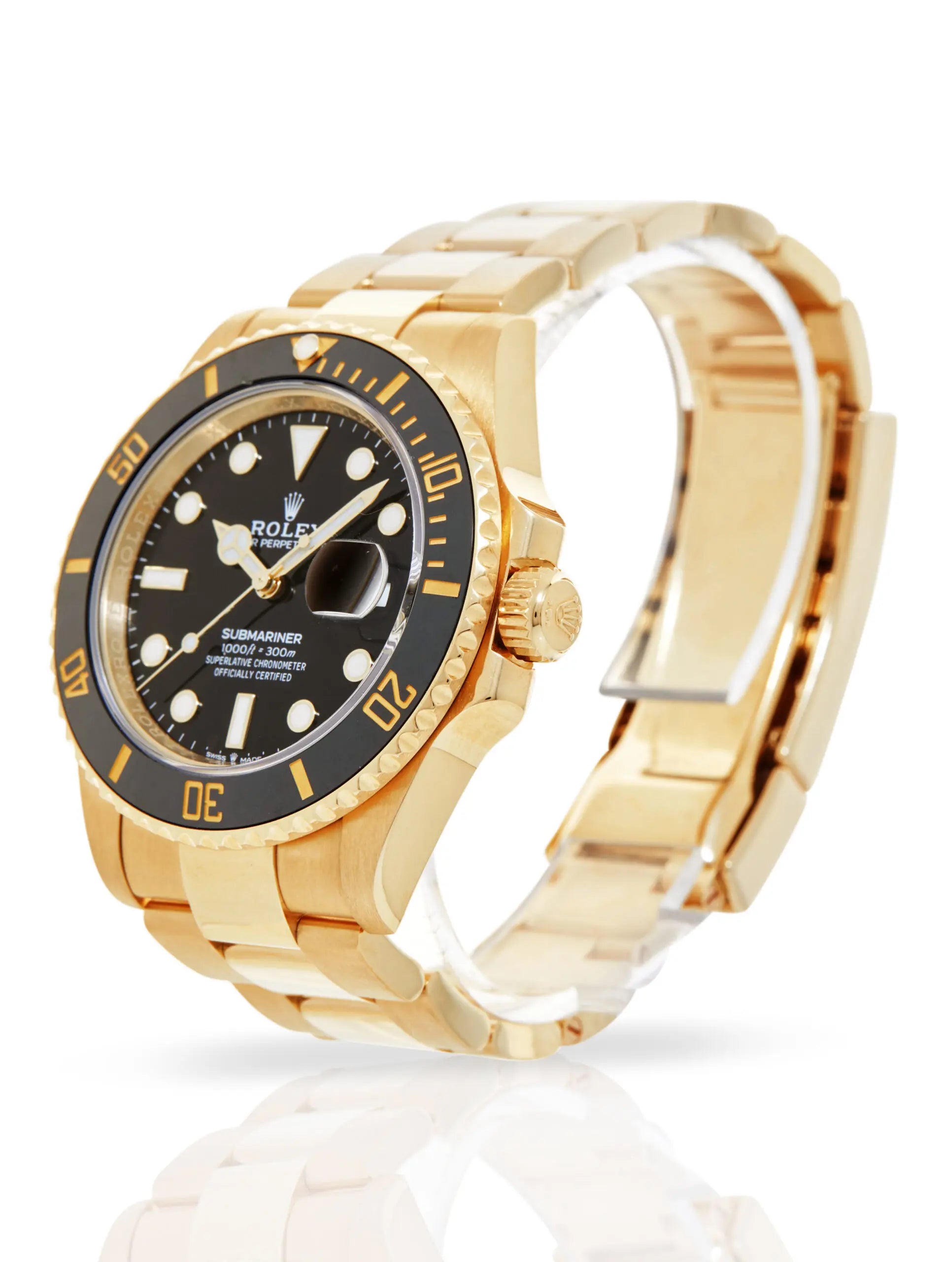 Rolex Submariner gold Black dial