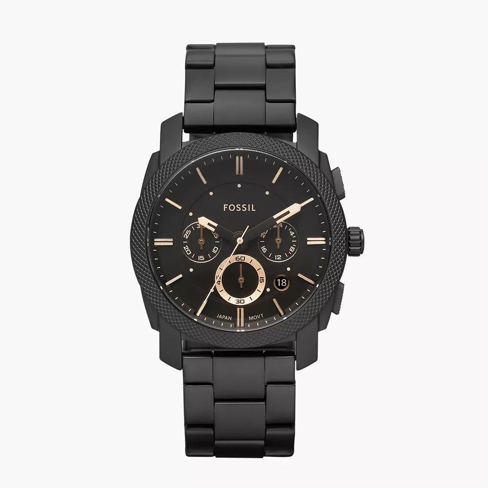 Fossil Brown Dial Stainless Steel Metal Chain Men’s Watch