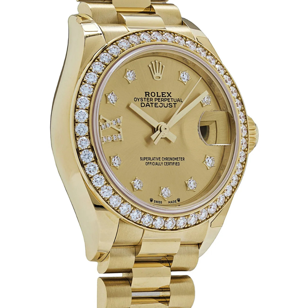 Rolex Lady-Datejust Gold with Golden dial