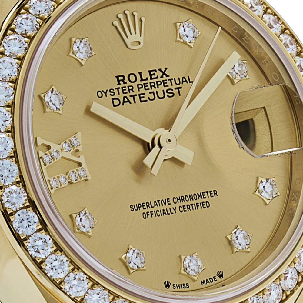 Rolex Lady-Datejust Gold with Golden dial