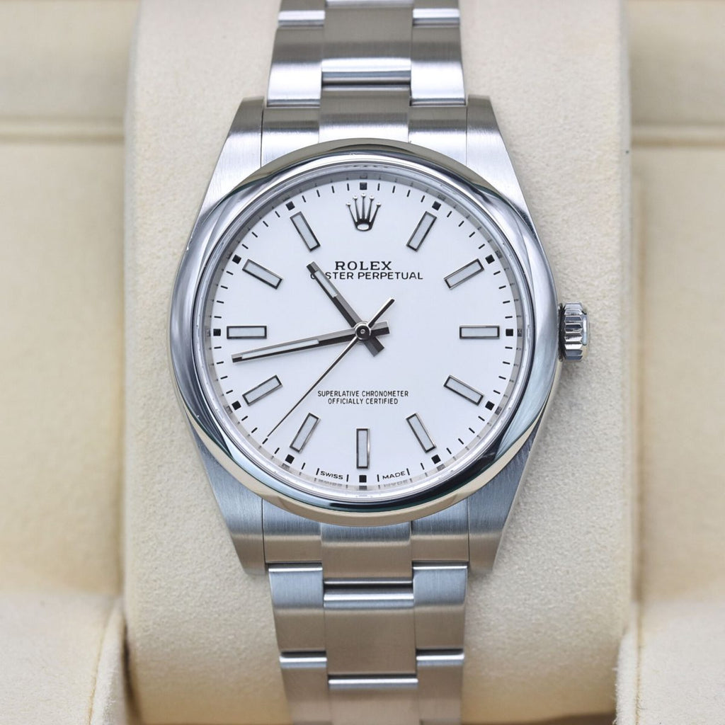 Rolex Oyster Perpetual White for men