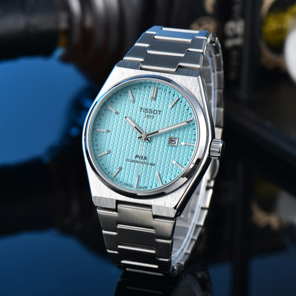 Tissot PRX Powermatic 80 Ice Blue for men