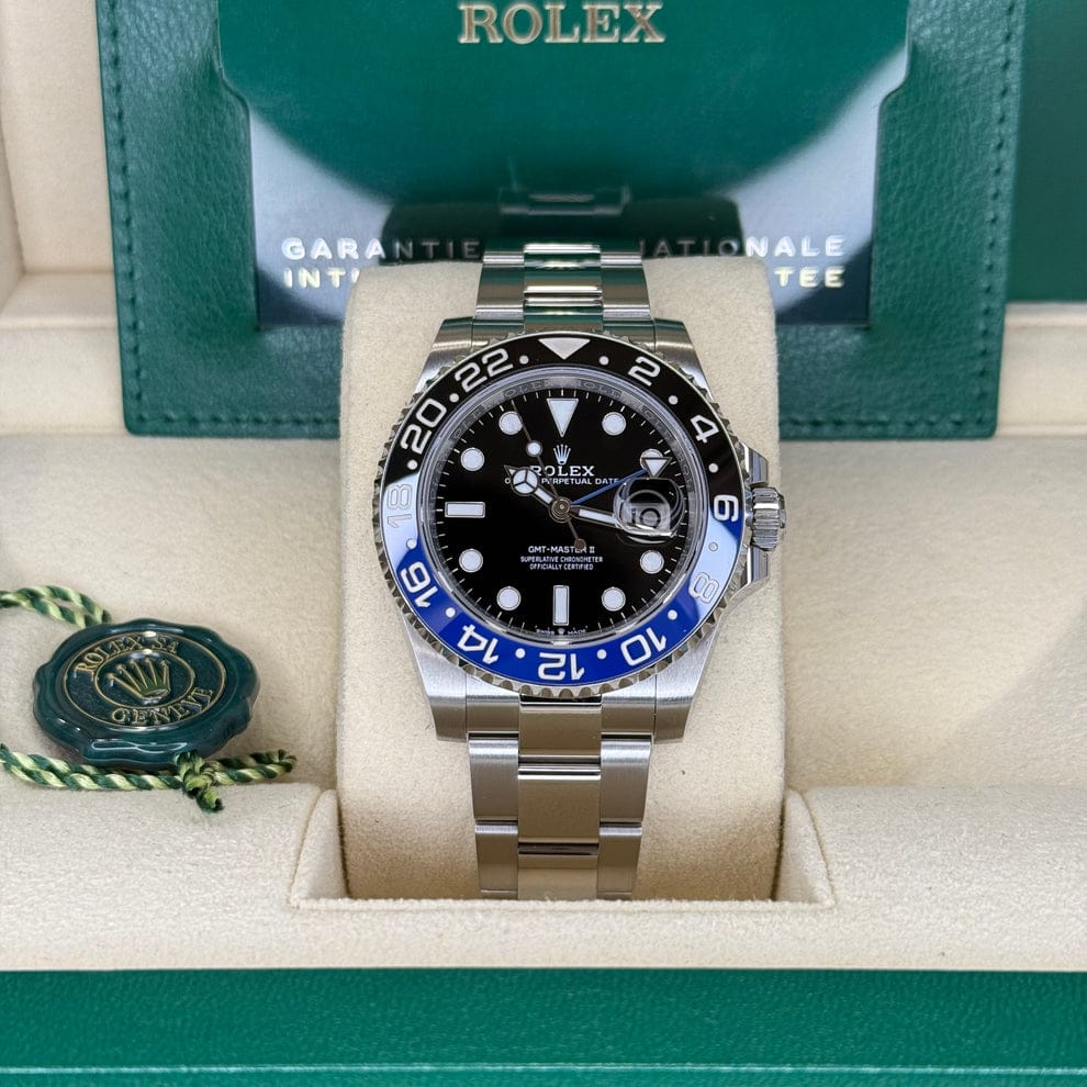 Rolex Gmt master black and blue Black dial