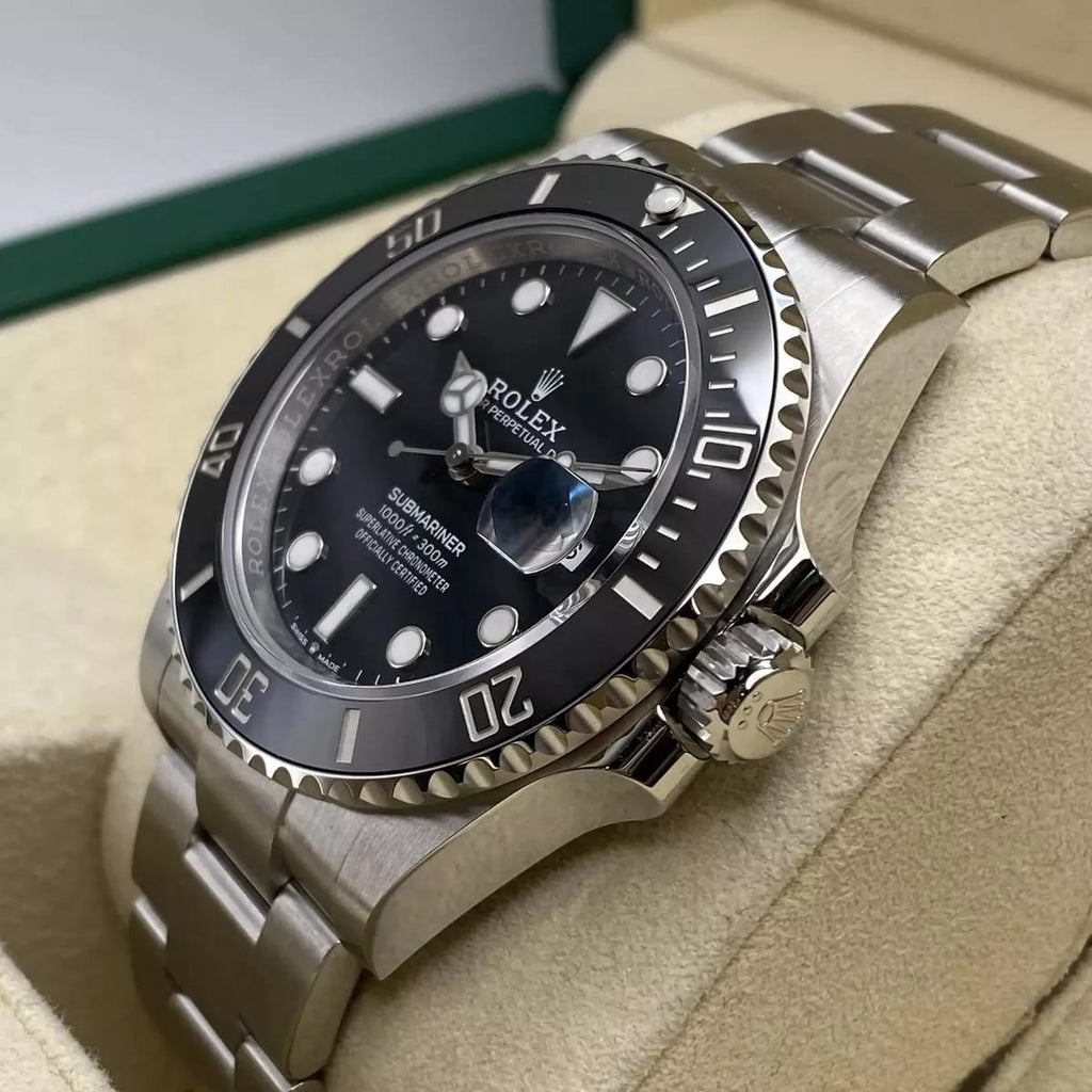 Rolex Submariner Date Black and silver