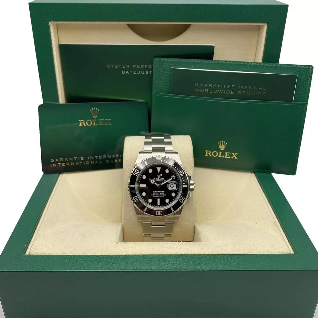 Rolex Submariner Date Black and silver