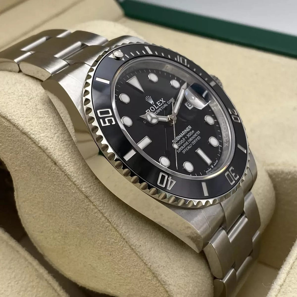 Rolex Submariner Date Black and silver