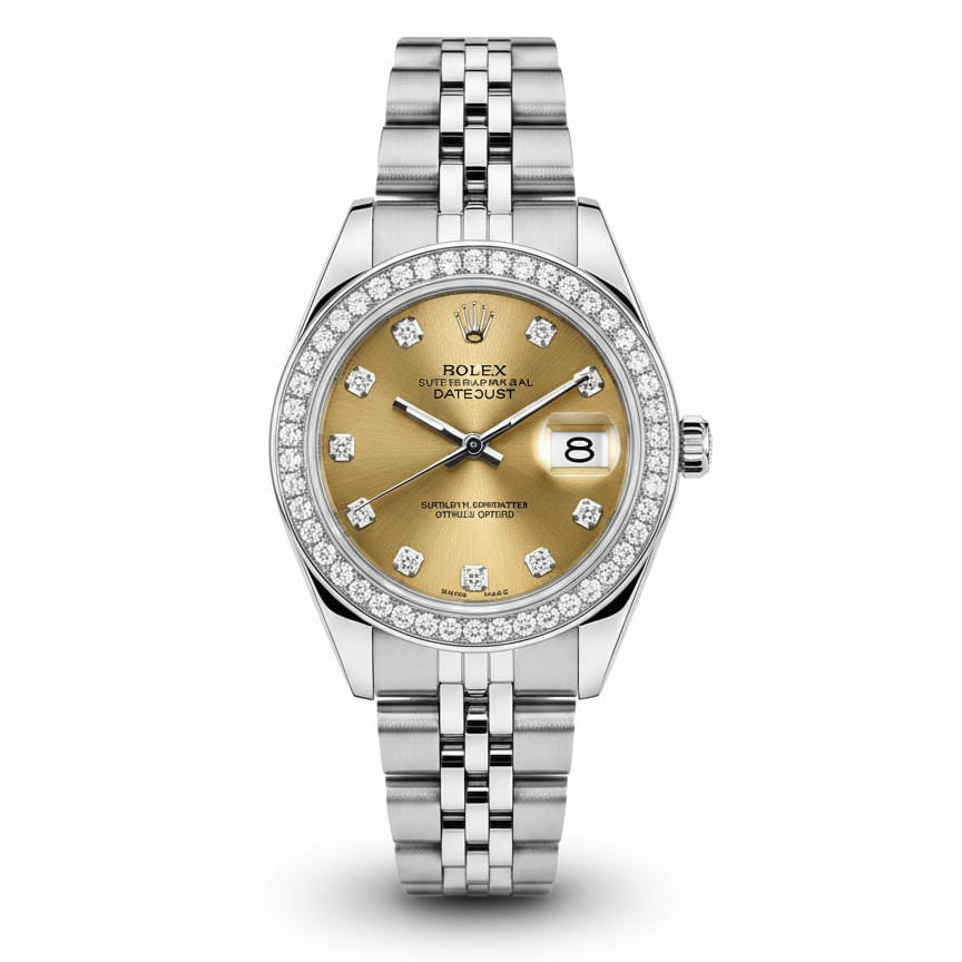 Rolex Lady-Datejust Sliver with Bronze dial
