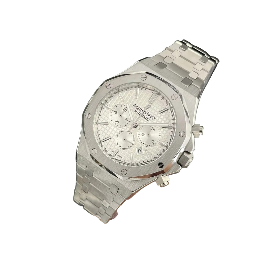 Audemars Piguet Royal Oak Chronograph White Dial