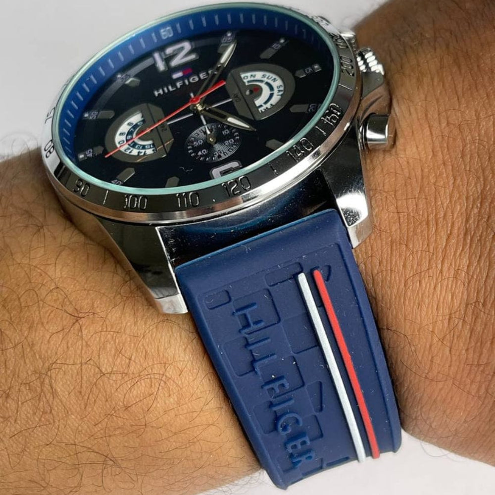 Tommy Hilfiger Men's Decker Blue Dial Watch