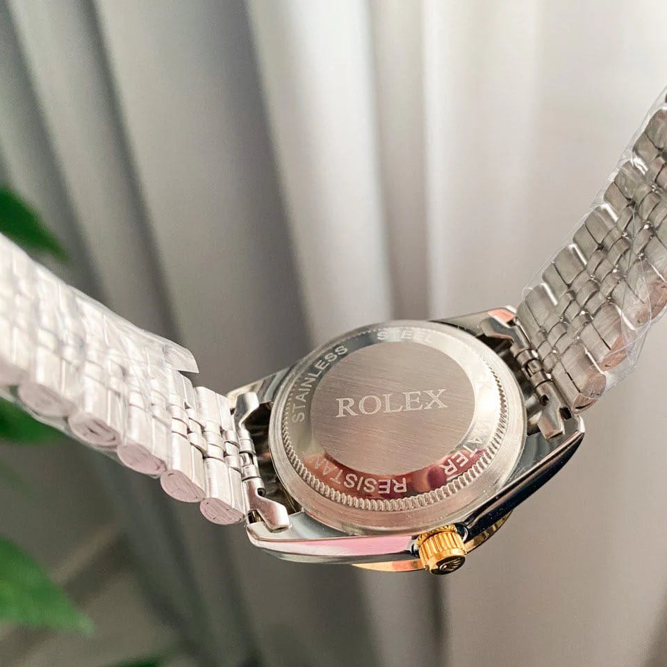 Rolex Lady-Datejust Gold, Sliver with White pearl dial