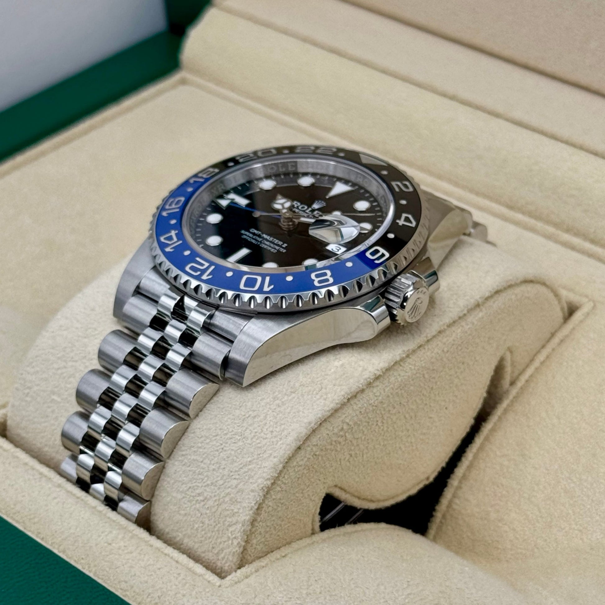 Rolex Gmt master black and blue Black dial