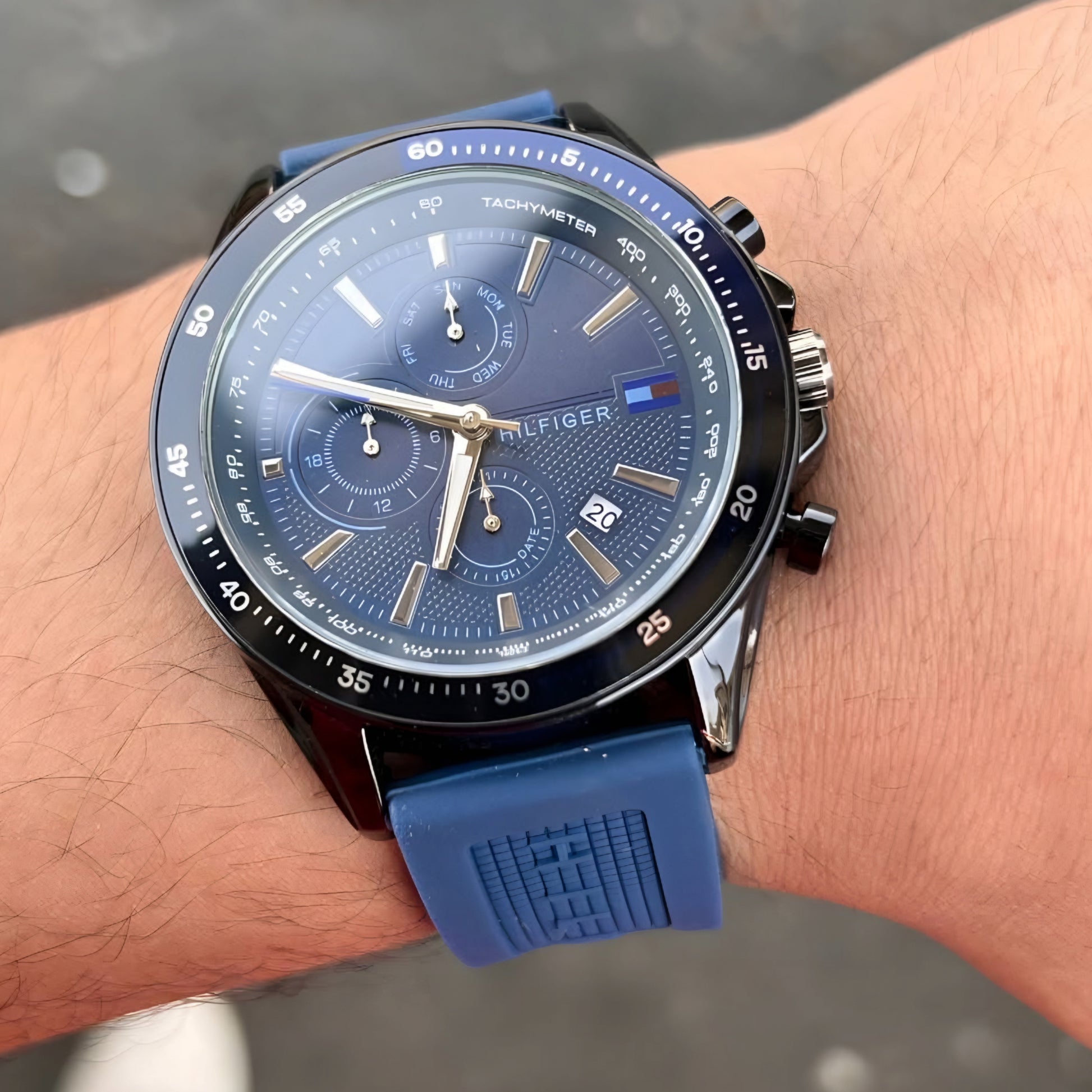 Tommy Hilfiger Men's blue Dial Watch