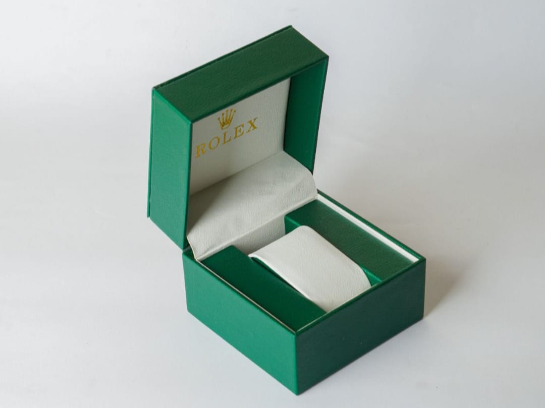 Rolex Lady-Datejust Gold, silver with Green dial