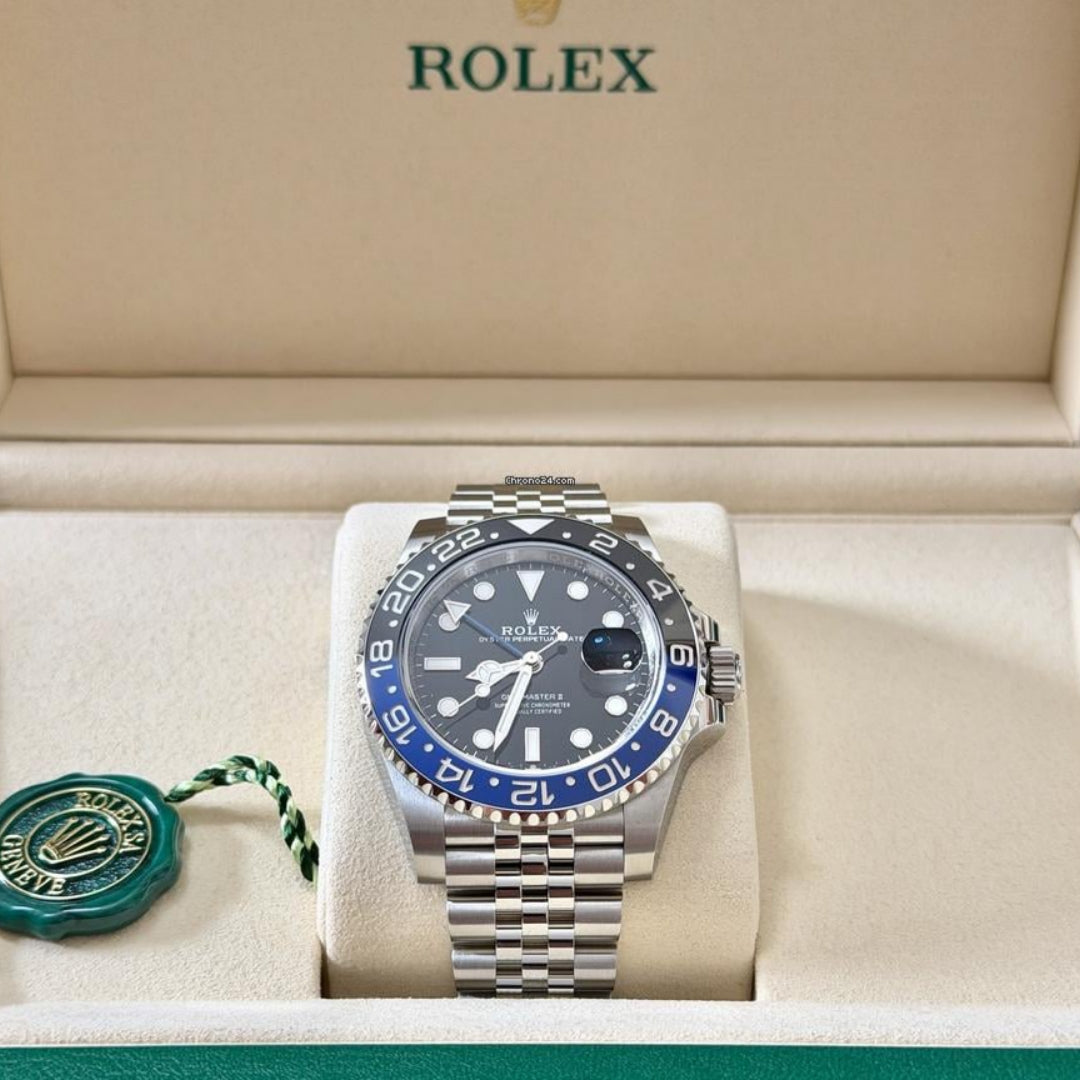 Rolex Gmt master black and blue Black dial