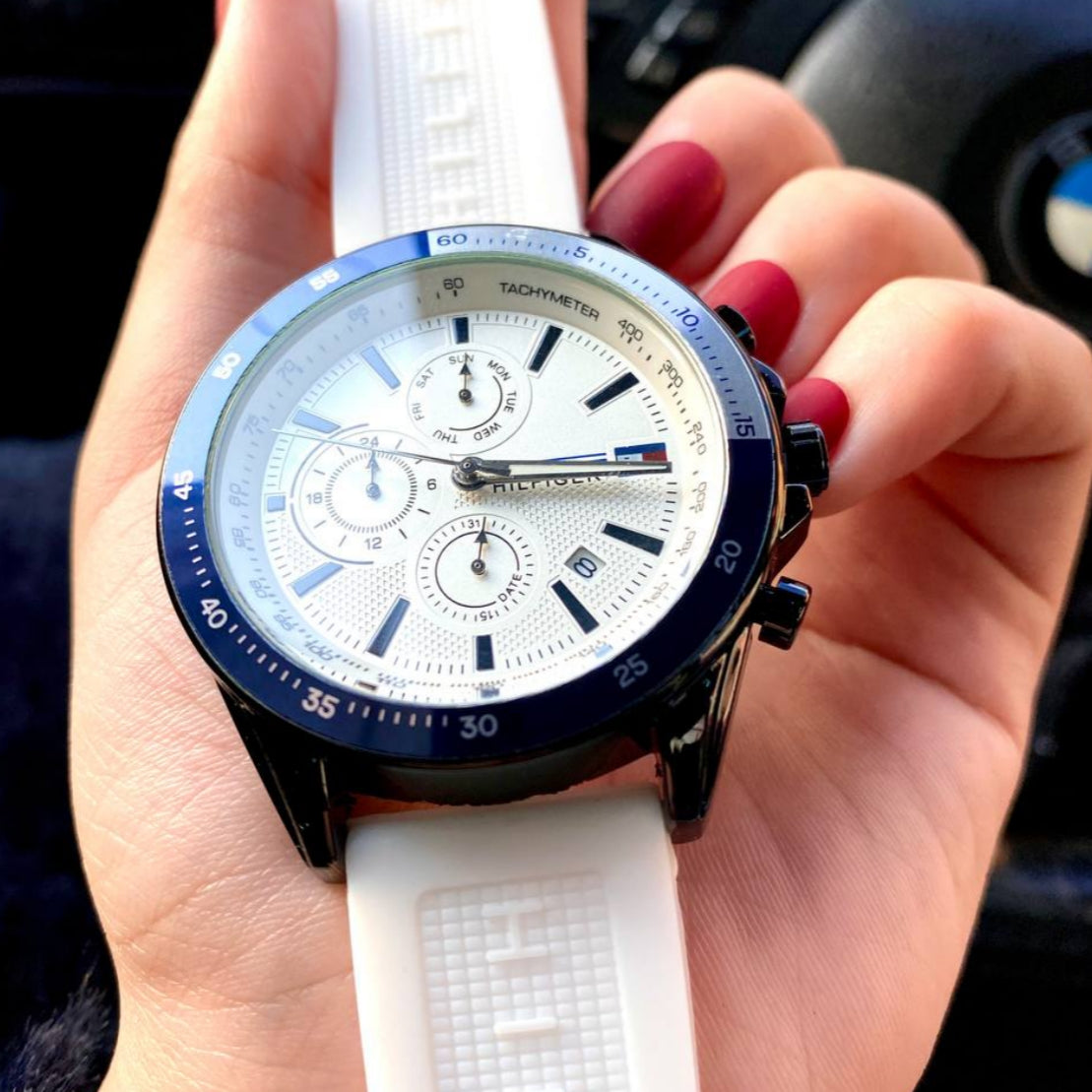 Tommy Hilfiger Men's white Dial Watch