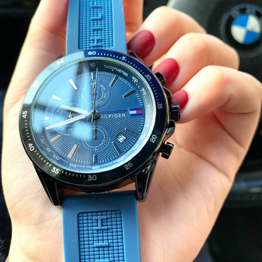 Tommy Hilfiger Men's blue Dial Watch