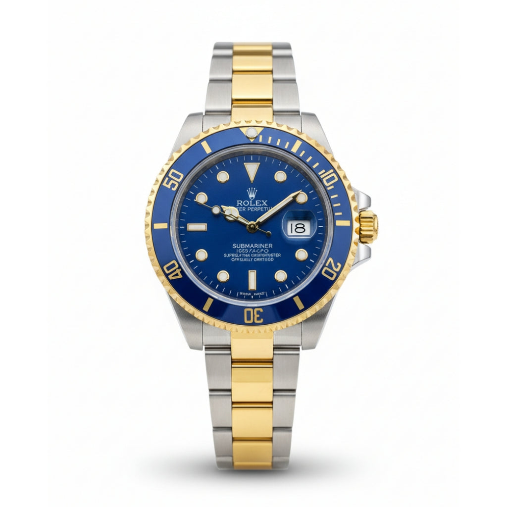 Rolex Submariner Date Blue and Yellow Gold