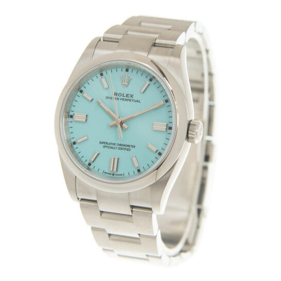 Rolex Oyster Perpetual Skye Blue for men