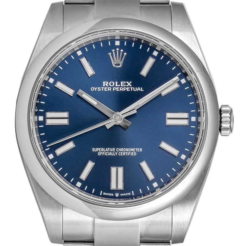 Rolex Oyster Perpetual Blue for men