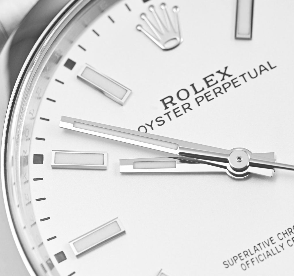 Rolex Oyster Perpetual White for men