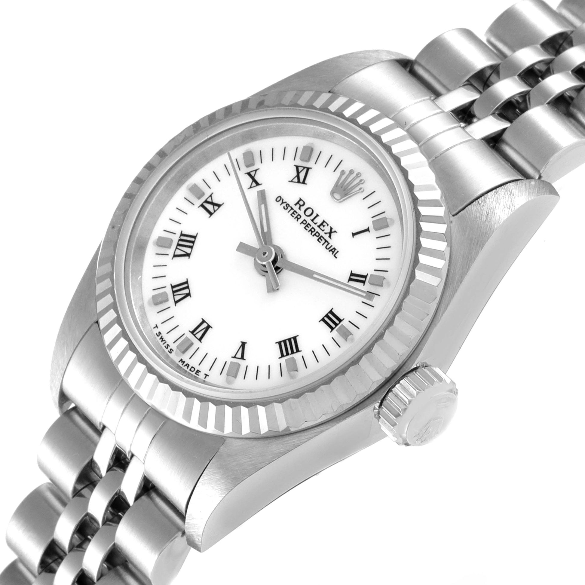 Rolex Lady-Datejust Sliver with White dial