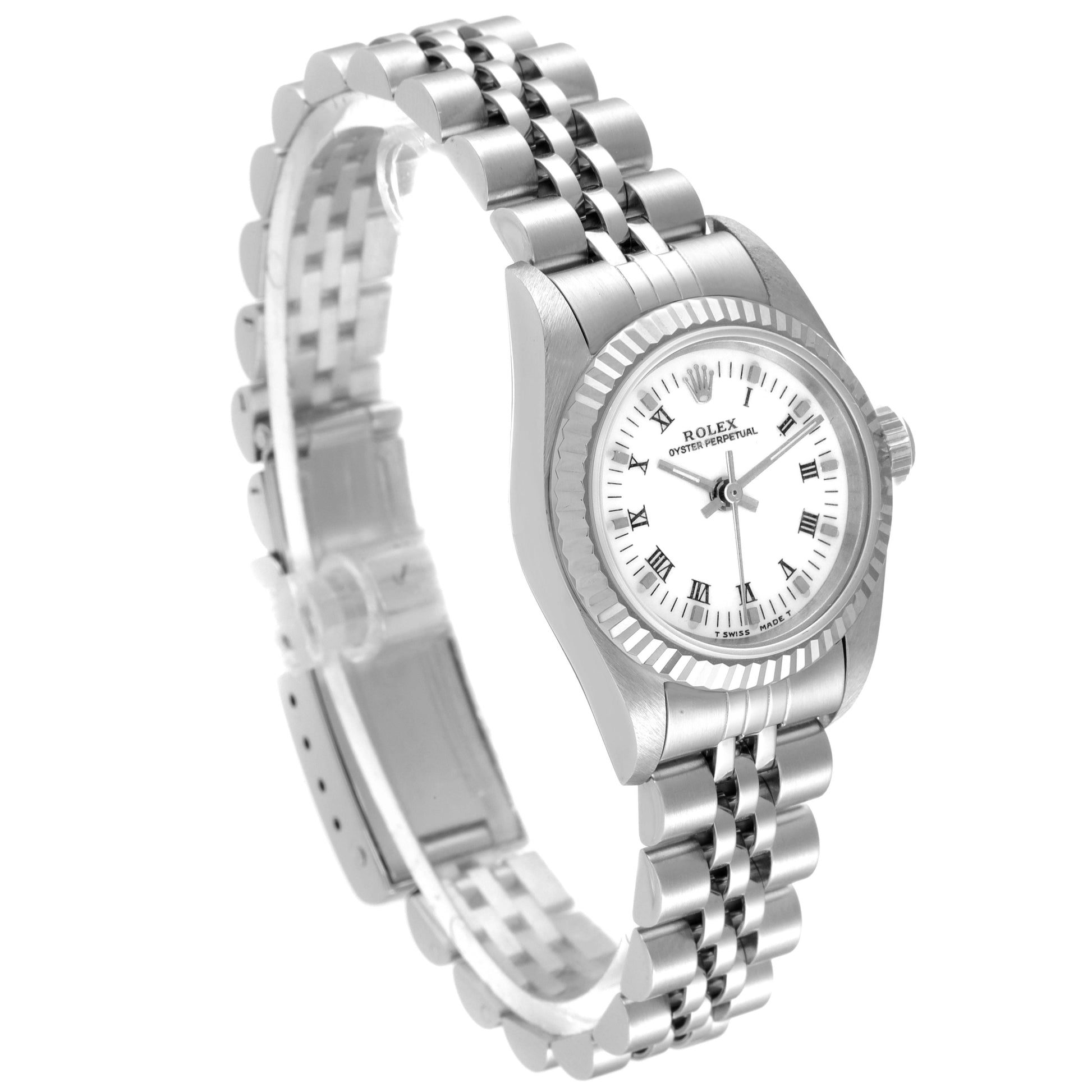 Rolex Lady-Datejust Sliver with White dial