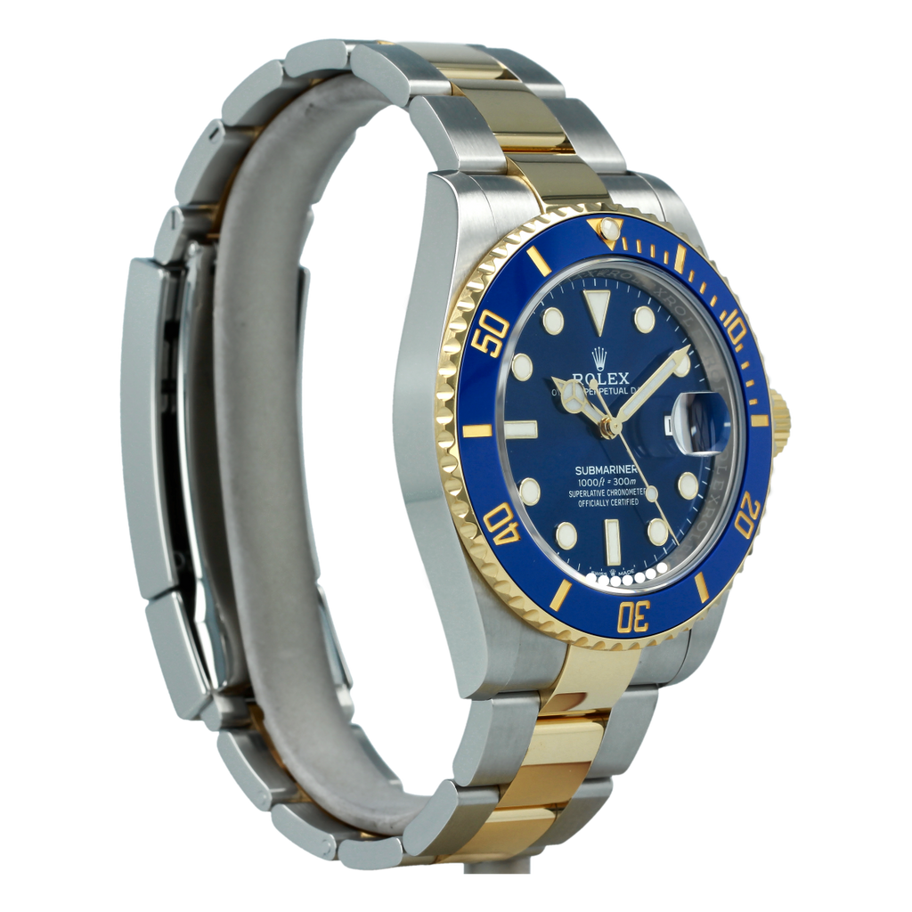 Rolex Submariner Date Blue and Yellow Gold