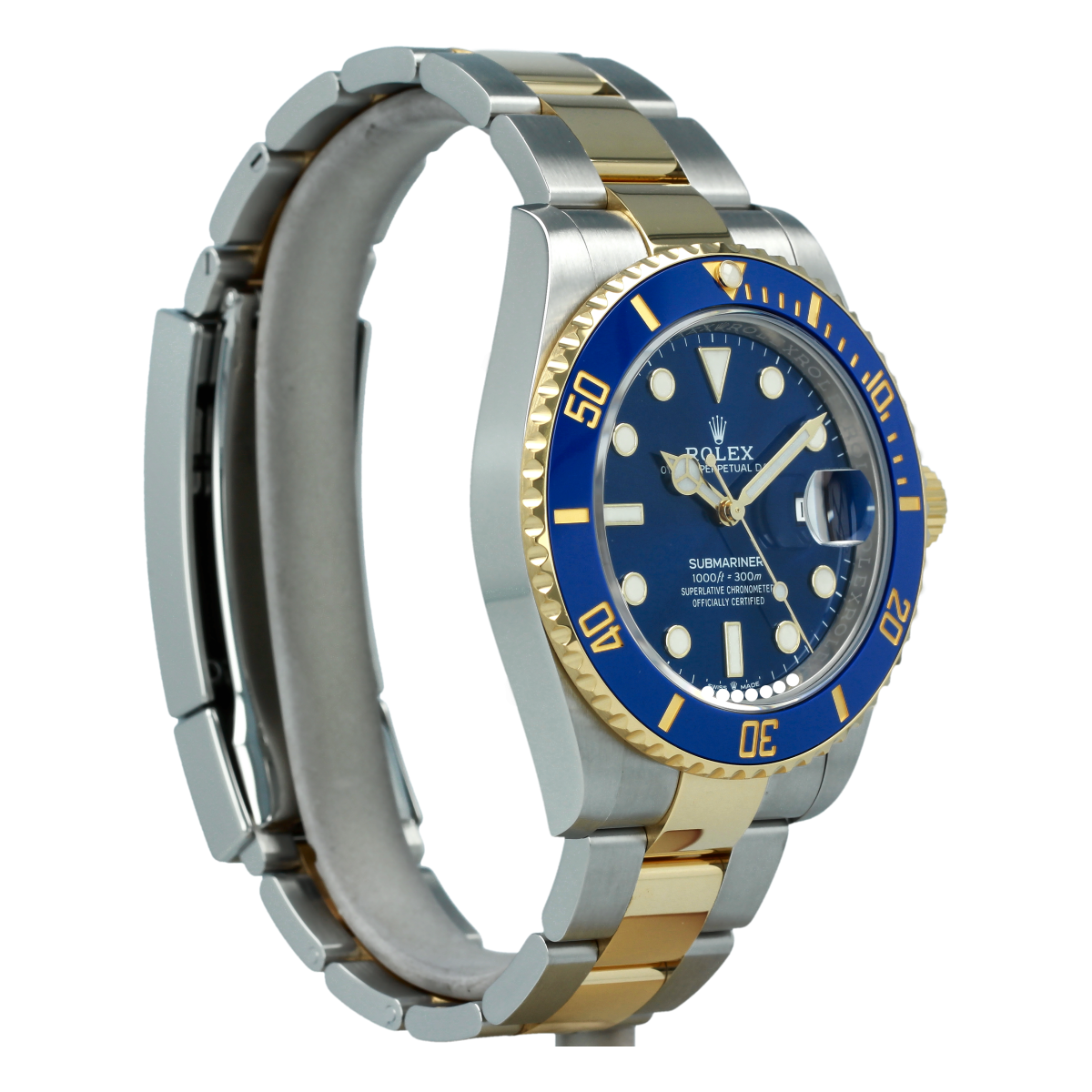 Rolex Submariner Date Blue and Yellow Gold